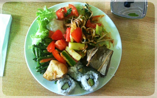 Mittagsbuffet Vegetasia