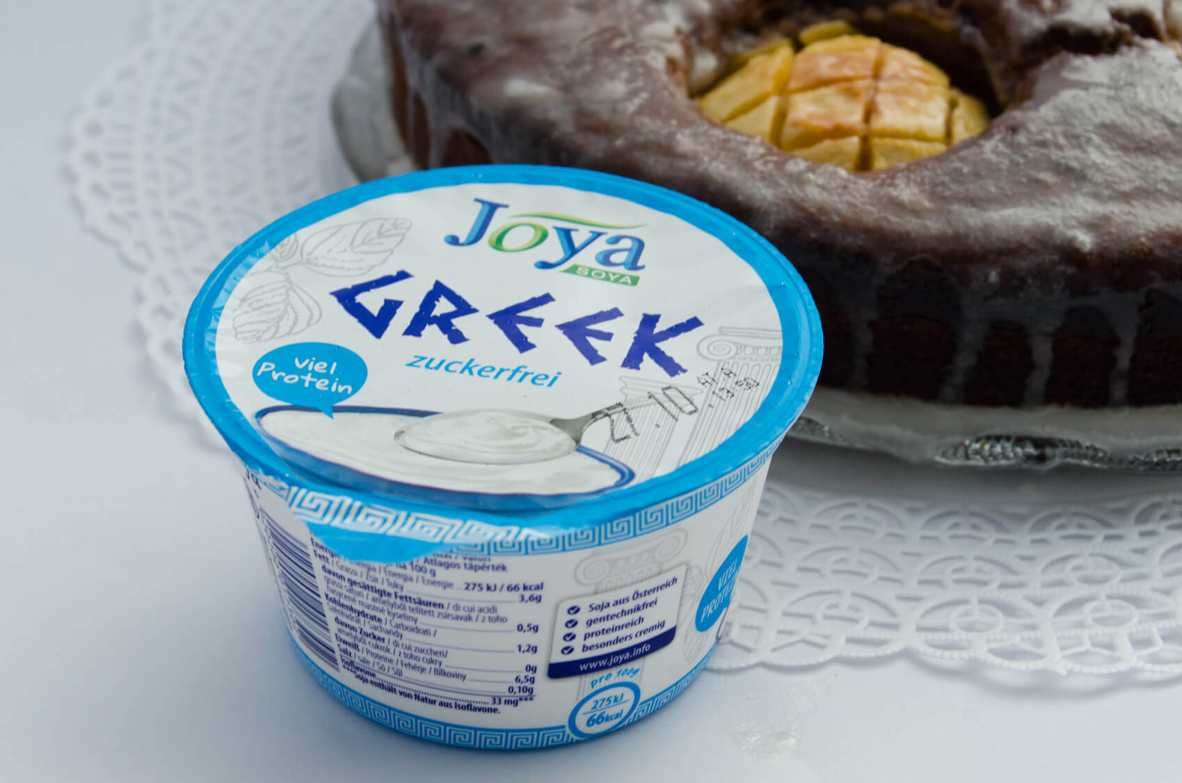 Veganes griechisches Joghurt