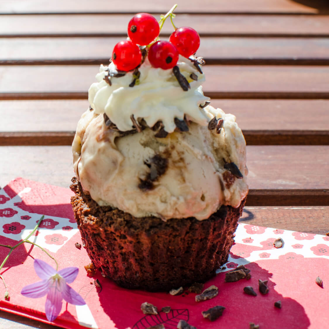 Vegane Ice Cream Cupcakes