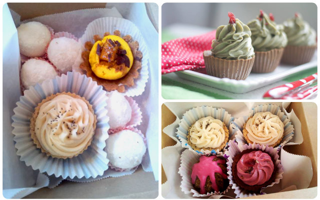Vegane Cupcakes in der Simply Raw Bakery