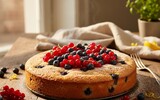 beeren biskuit kuchen