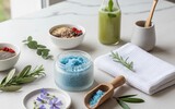 blaue olive body scrub foto contest