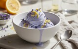 lavendel zitronen sorbet