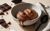veganes mousse au chocolat