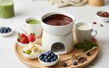 veganes schoko fondue zotter