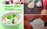 vegane Milchprodukte