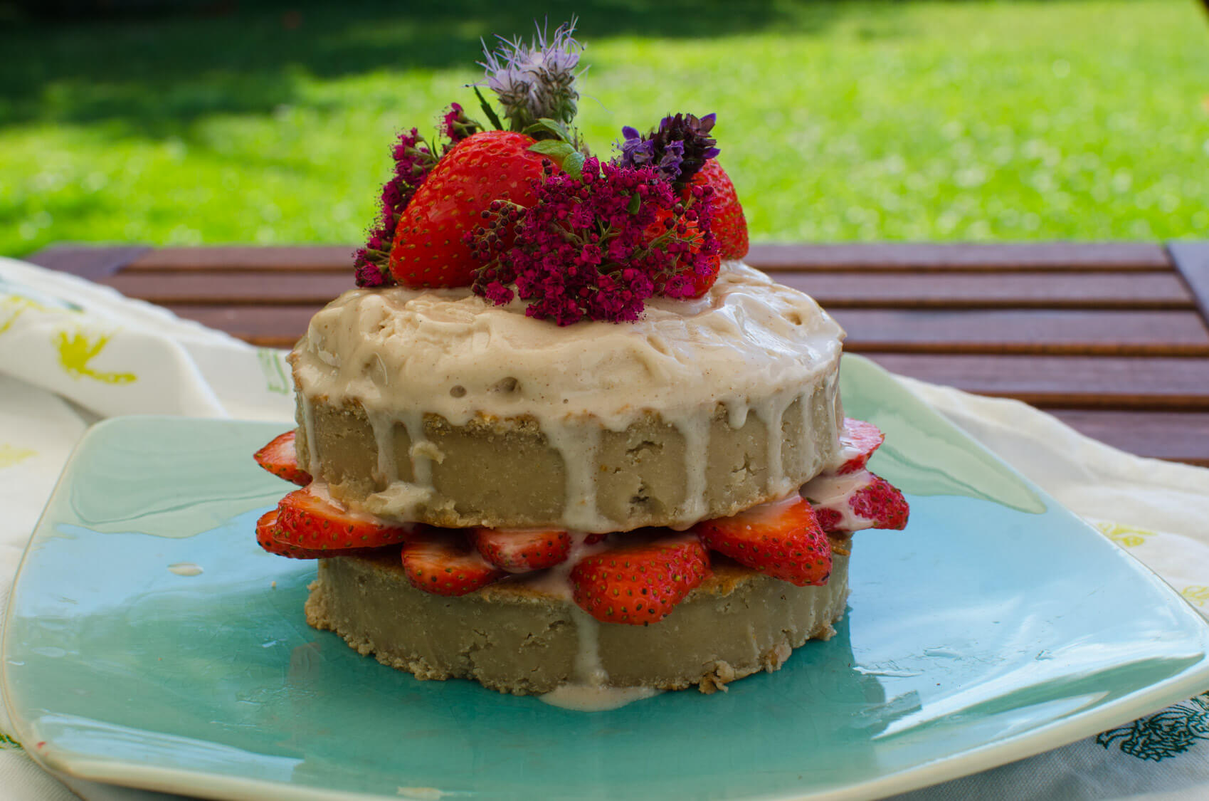 Vegan Naked Cake