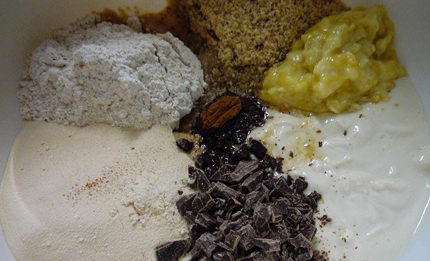 Vegane Bananen Schoko Muffins